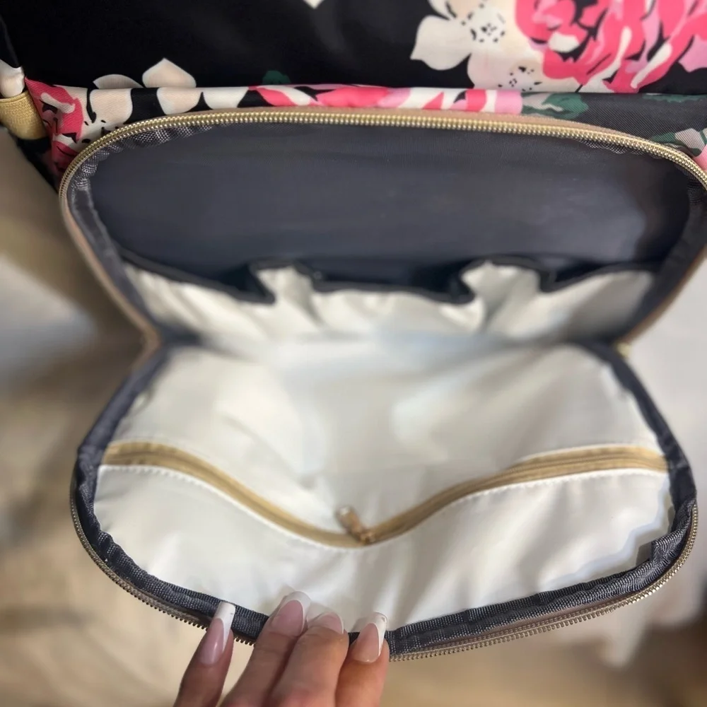 Diaper Bag Large Capacity Bags Floral Durable with Changing Station for Baby-NWT
